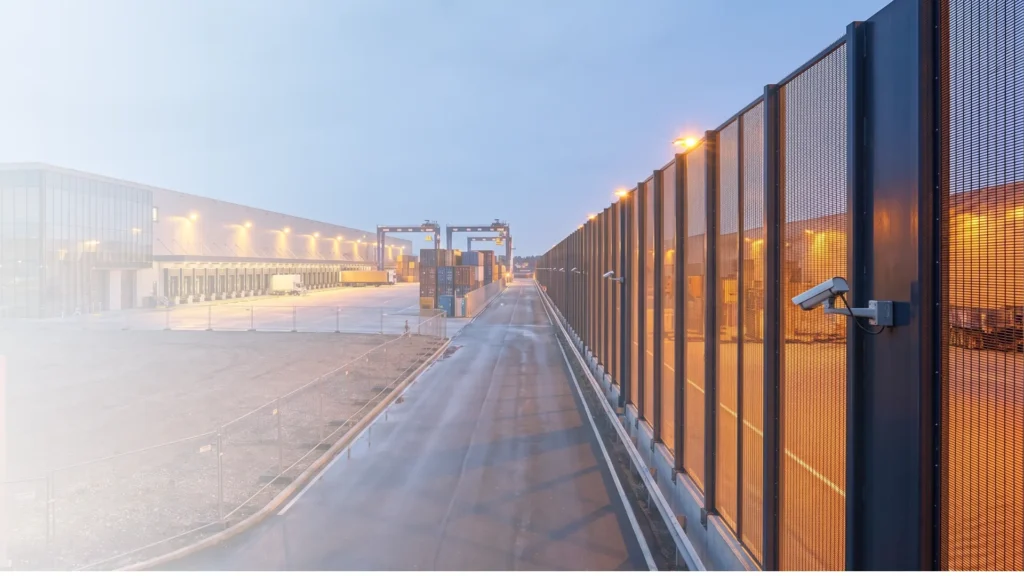 Warehouse & Logistics Security Fencing Systems