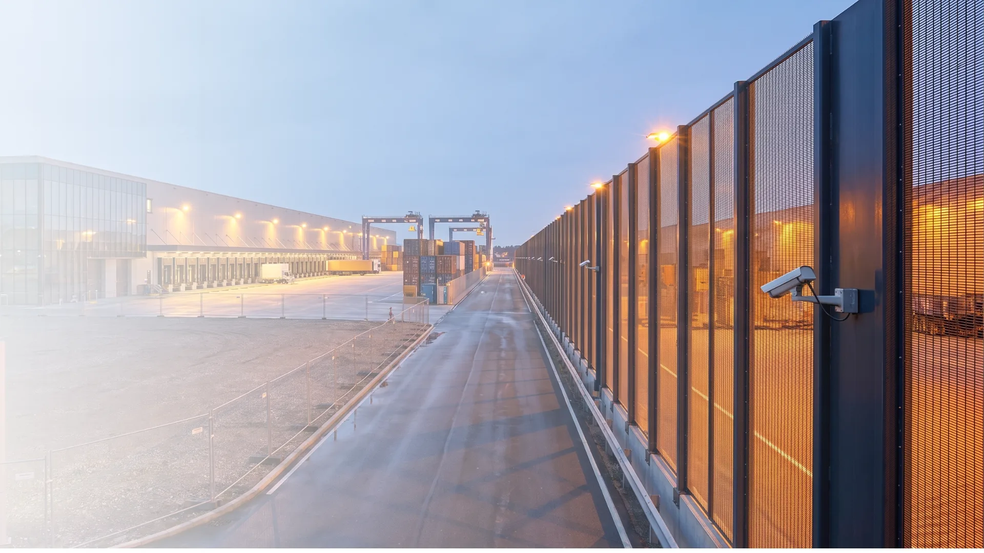 Warehouse & Logistics Security Fencing Systems