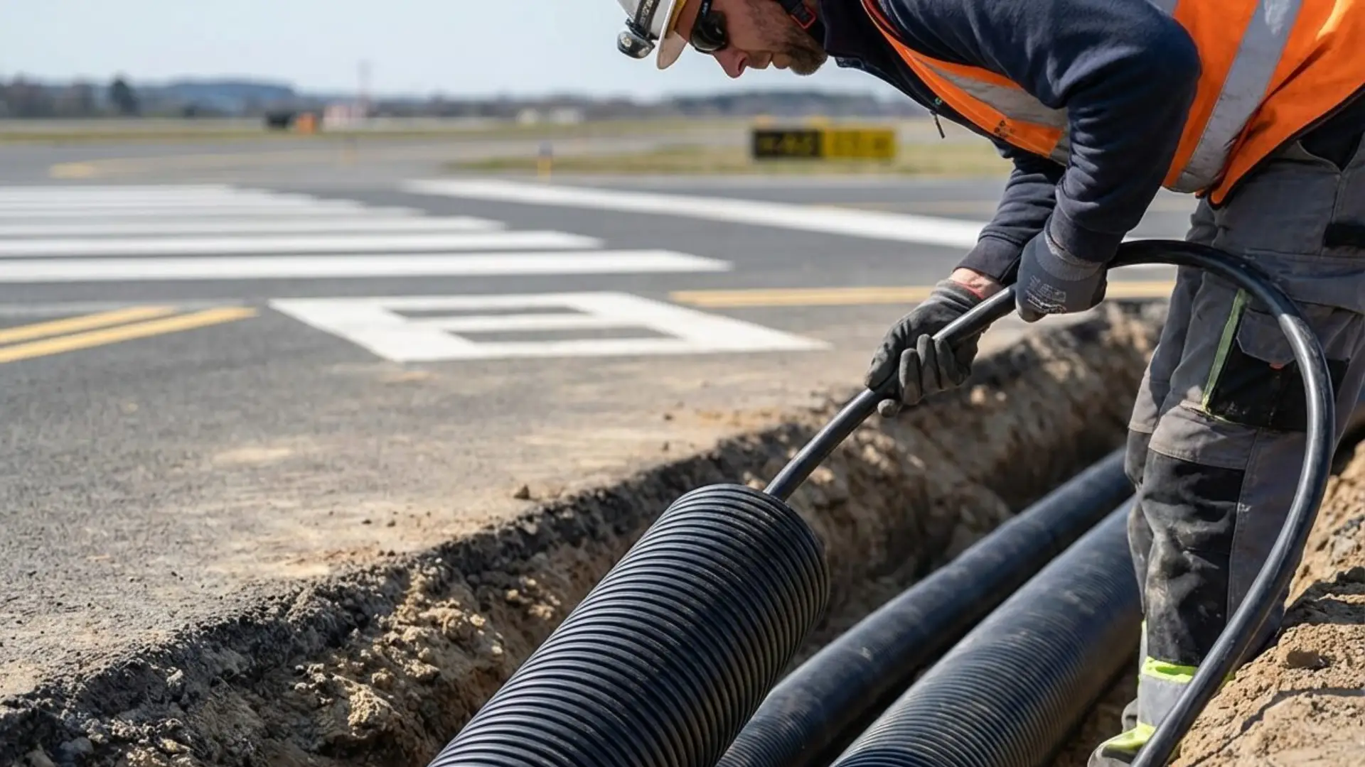 Engineering HDPE Pipe Solutions for Airport Runway Infrastructure